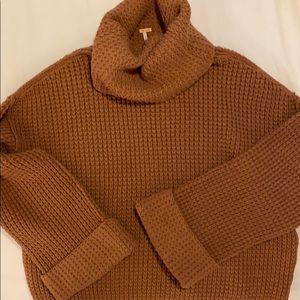 Free People cowl-neck sweater